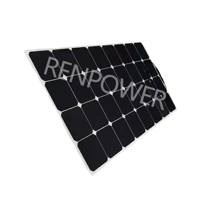 400W OEM/ODM Semi-Flexible Solar Panel Hybrid Passivated Back Contact High Efficiency Charging