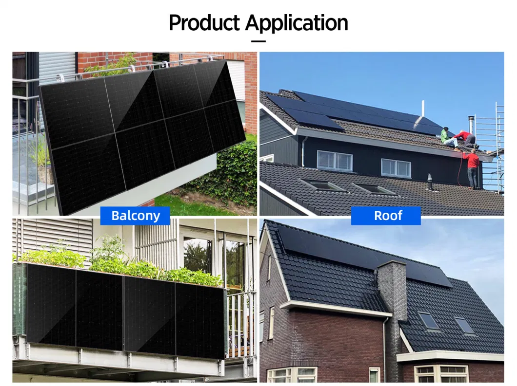 EU Warehouse Residential Use Balcony 800W Micro Solar Energy System