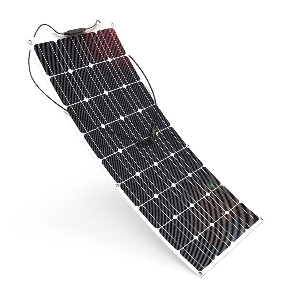 China Manufacturer Wholesales 150W 200W 350W 450W 550W Flexible Half Cell Solar Panel for Home Roof