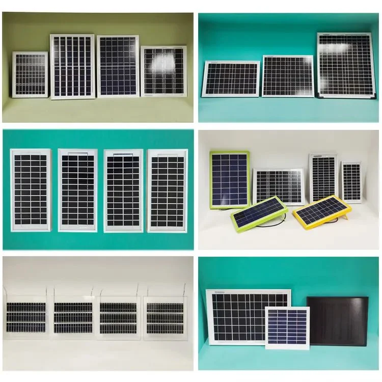 Hot Sale 6V 12V 18V 20V Mono PV Paneles Solar Panel Price 8W 10W 20W 30W 40W 50W 100 Watts 150W 200W Single Silicon Solar Panel Solar Power Solar Cell