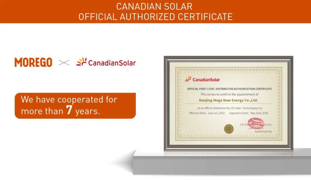 Canadiansolar Topcon N Type Bifacial Dual-Glass Solar Panel 700W 705W Topbihiku7 Solar Moduels