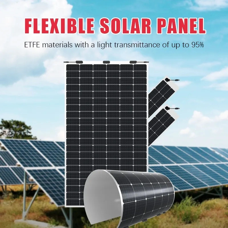 China Wholesale 100W 200W 250W 300W Watt Customized Flexible Photovoltaic Solar Panel Price for Car Roof and Boats