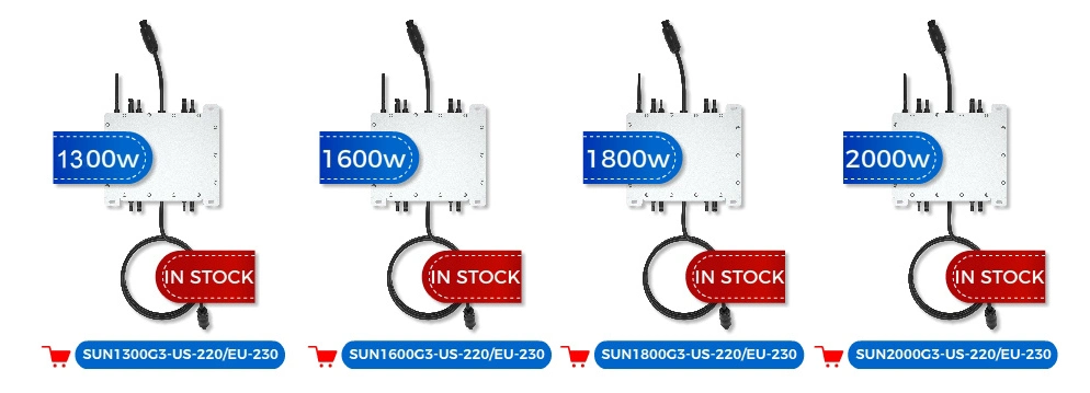 Micro Inverter Deye Sun2000g3 1000W for Solar System Grid-Connected Inverter