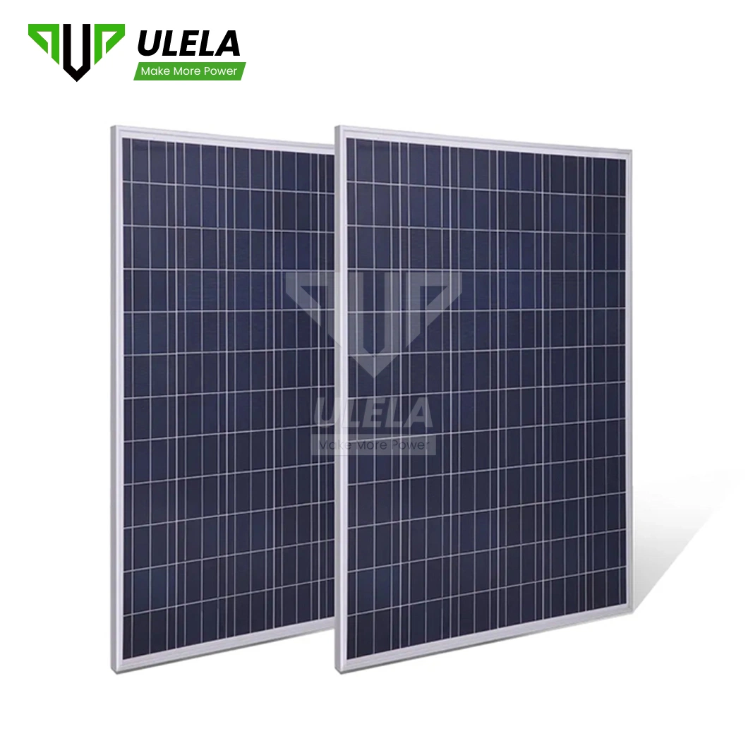 Ulela Solar Panels for Greenhouse Fabricators Custom 40W Solar Panel China 166mm Small Size Polycrystalline Solar Panel