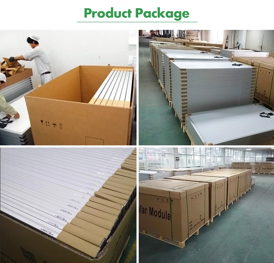 Plywood Package Flexible 300W Sunway 1640*992*35mm EU Stock Solar Panel