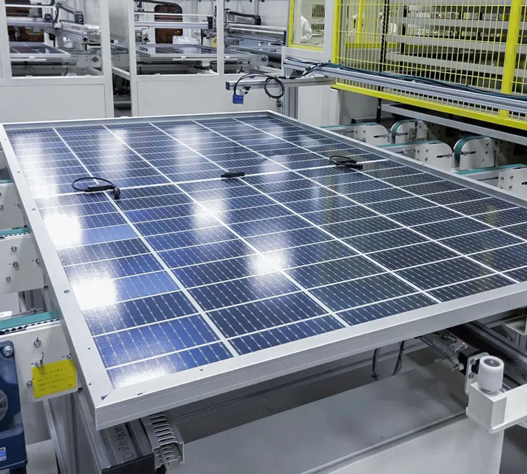 Two Sides Mono Solar PV Module to Generate Electricity for Big Solar Power Project