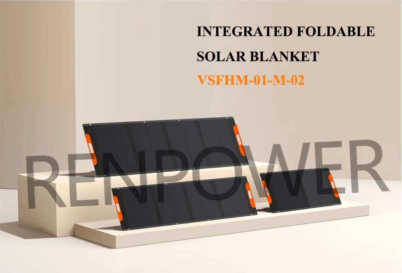 120W Portable Solar Panels, Mc4 Output Hpbc High Efficiency Camping Solar Panel