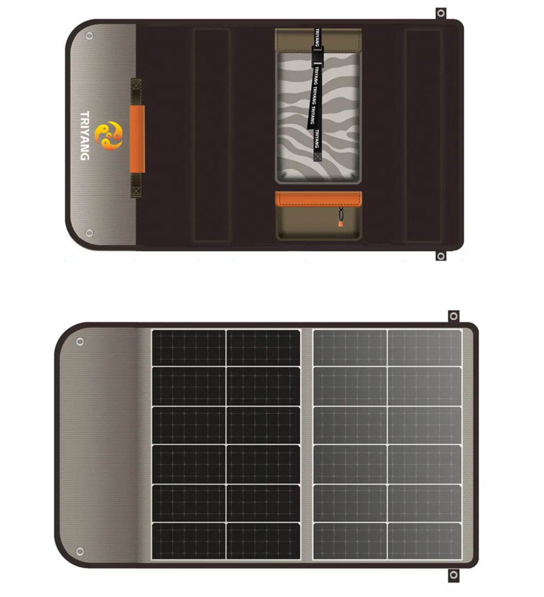 70W 105W 200W 300W Portable Folding Photovoltaic Panels off Grid Renewable Power Energy Foldable Kit Charger Small Home System Solar Panel