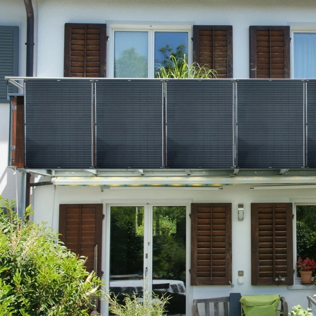 Factory Flexible Lightweight Monocrystalline High Quality Solar Panel for Balcony Home System