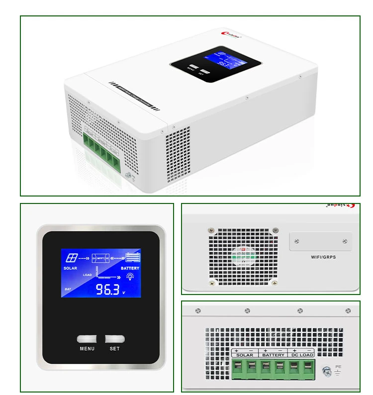 MPPT off Grid 12V 24V 48V Type Solar Panel System Regulator Lithium Battery Charger Solar Controller