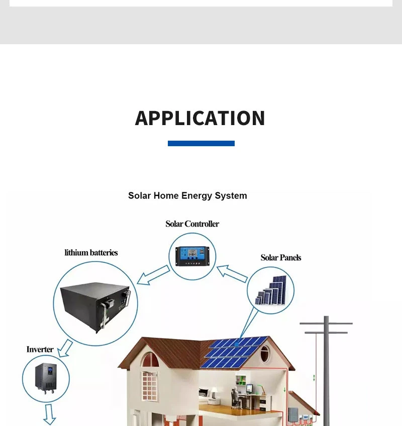 Cycle Times 48V 100ah 200ah Rechargeable Lithium Ion Solar Battery Power Battery