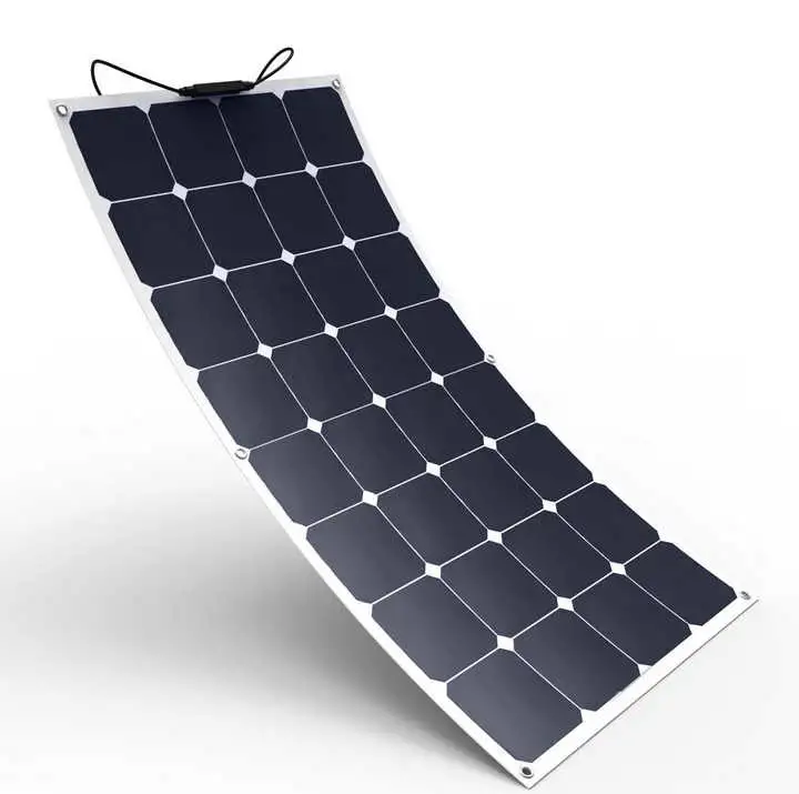 100W Flexible Solar Panel for Dining Car and Schooner