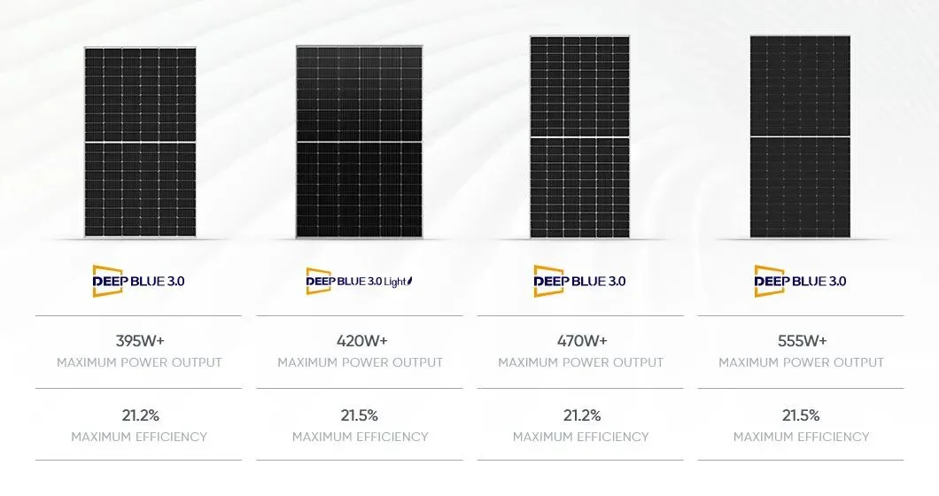 Ja Solar 525W 540W 550W Bifacial Mono Perc Half Cell High Power Industrial Solar Panel