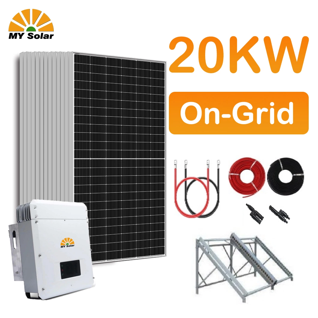 My Solar A Grade 300W 360W 370W 380W 390W Mono Solar Panel with 25 Years Warranty