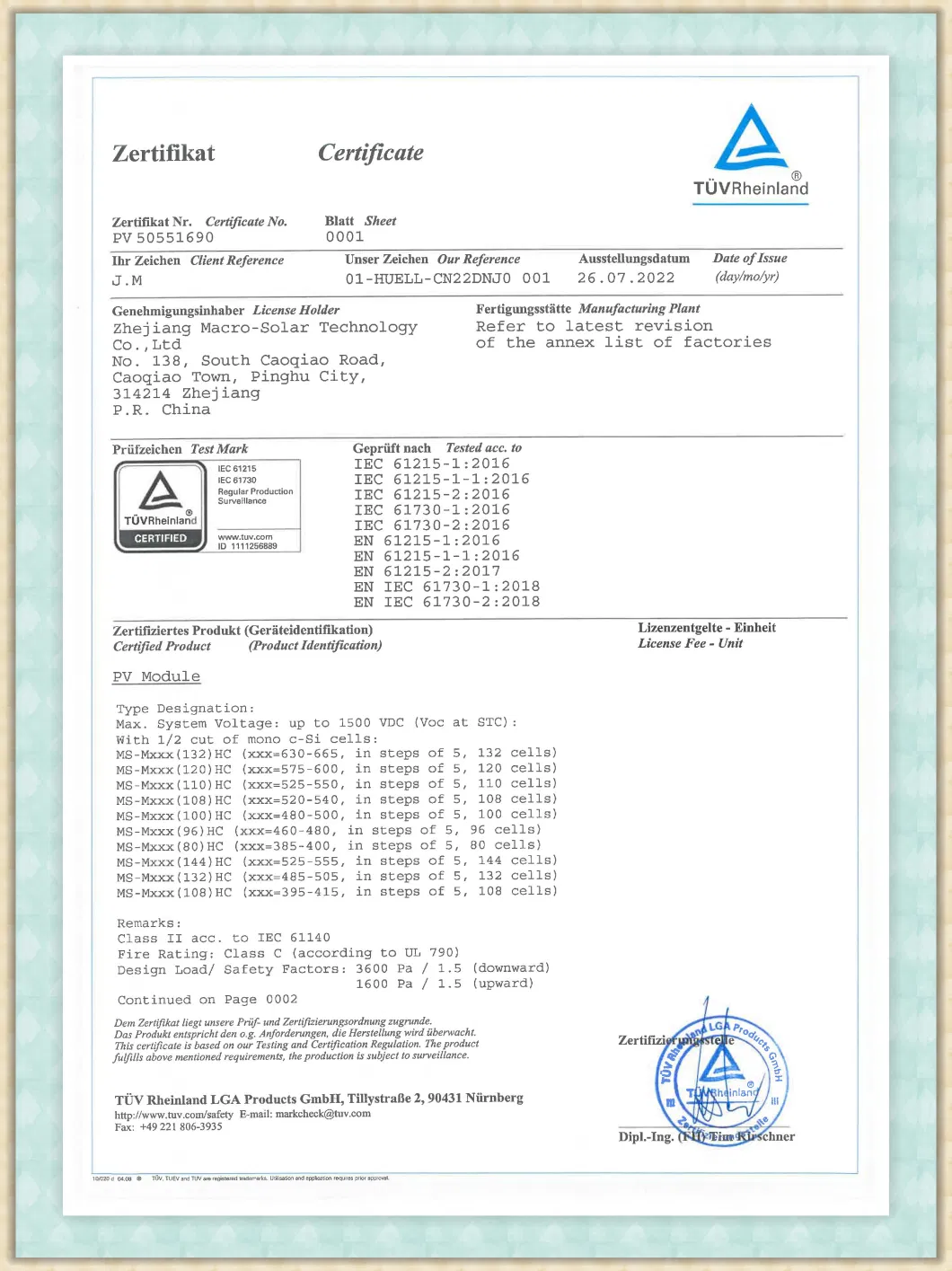 TUV CE Bis ISO CQC Certificates Double Sides 575 580 Watt Solar Photovoltaic Cells Generate Electricity From Sun