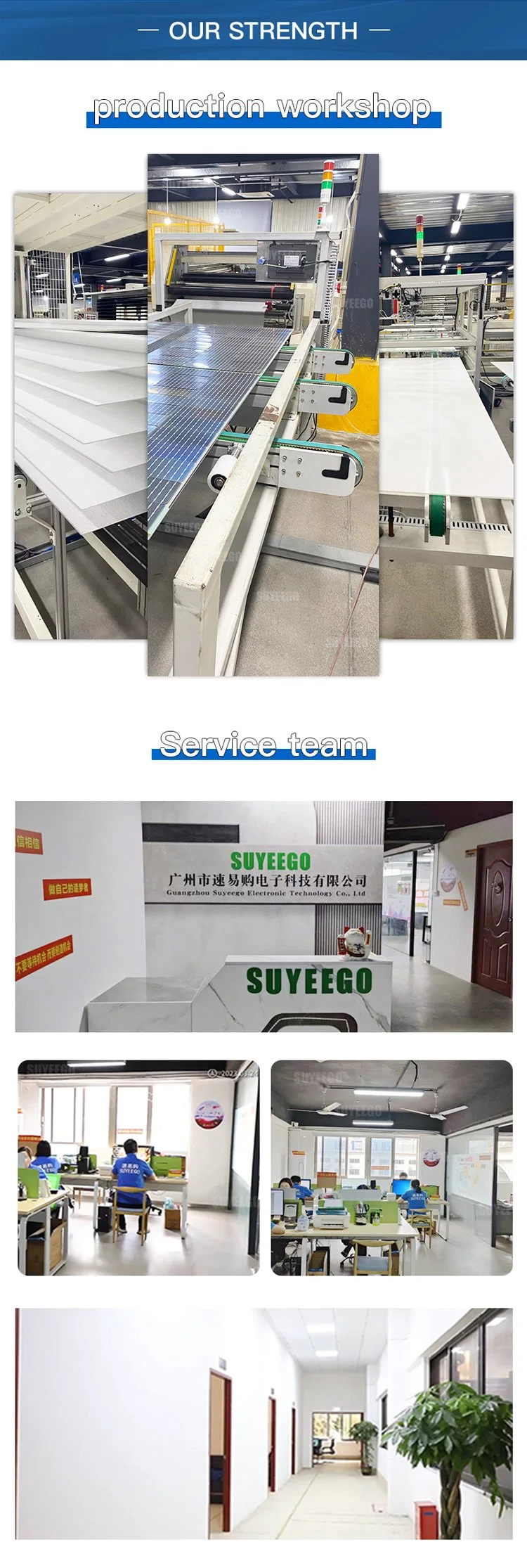 Suyeego ETFE Semi Flexible 12V 48V 50W 60W 80W 100W 120W 130W 160W 200W 250W 300W 350W 380W 400W 430W 450W 500W 600W Solar Panel