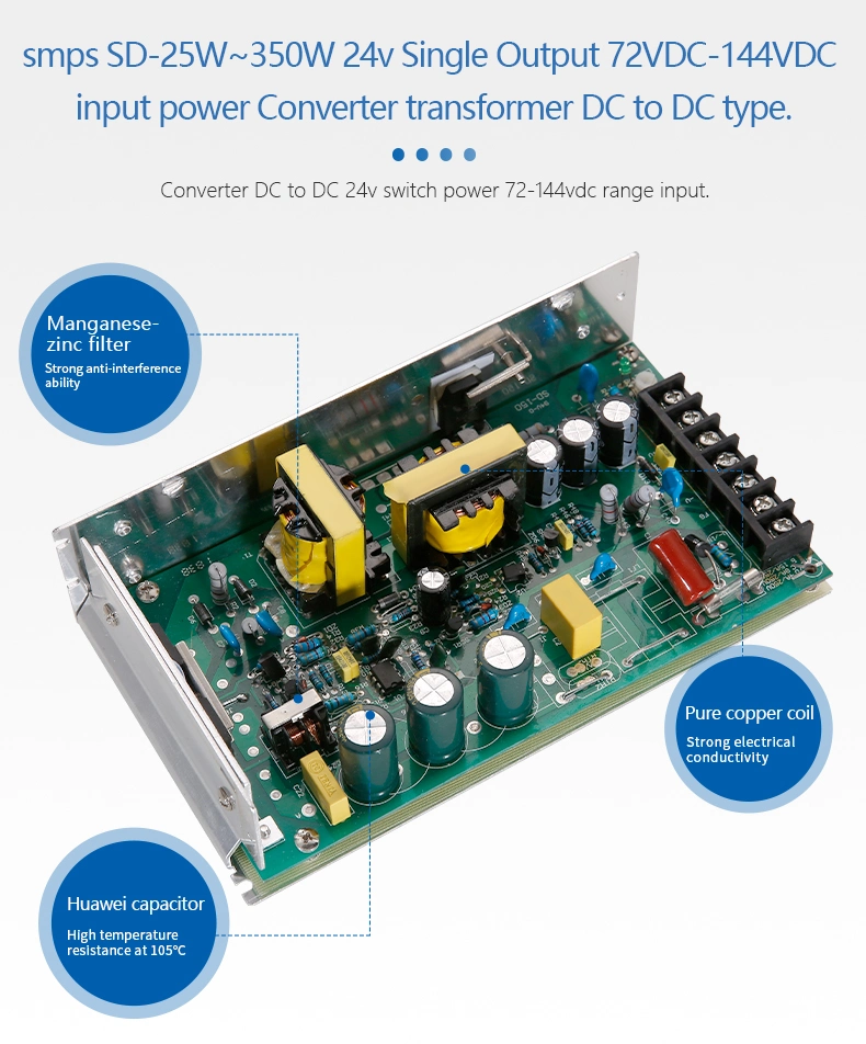 SD-200b-24 200W Universal Power 200W 24V DC DC Solar Panel Power Converter