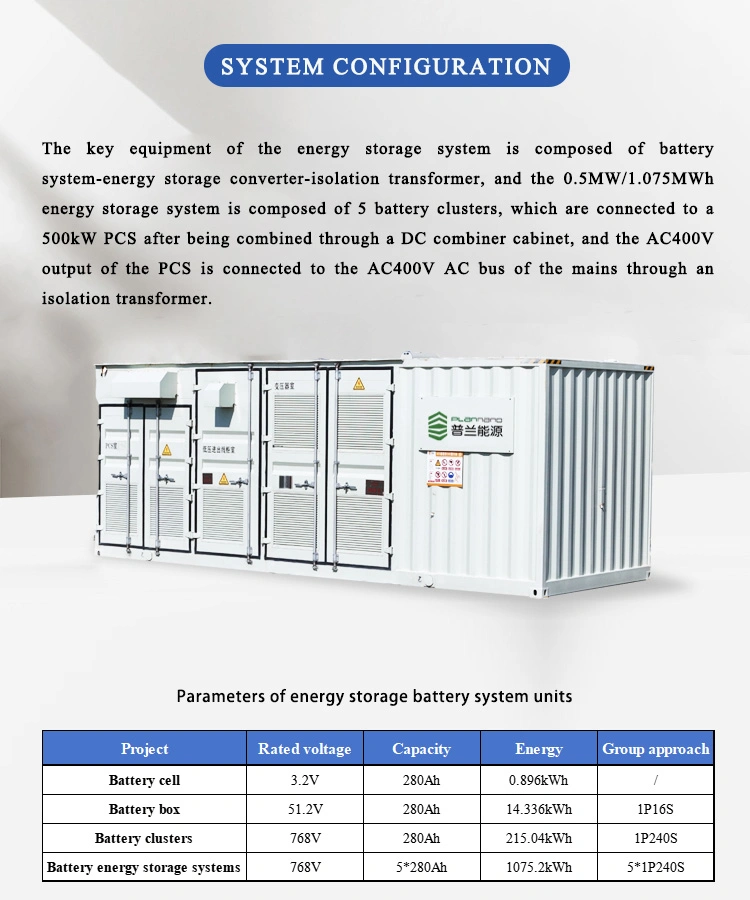 Plannano Ess Battery Air-Cooled Lithium-Ion Battery