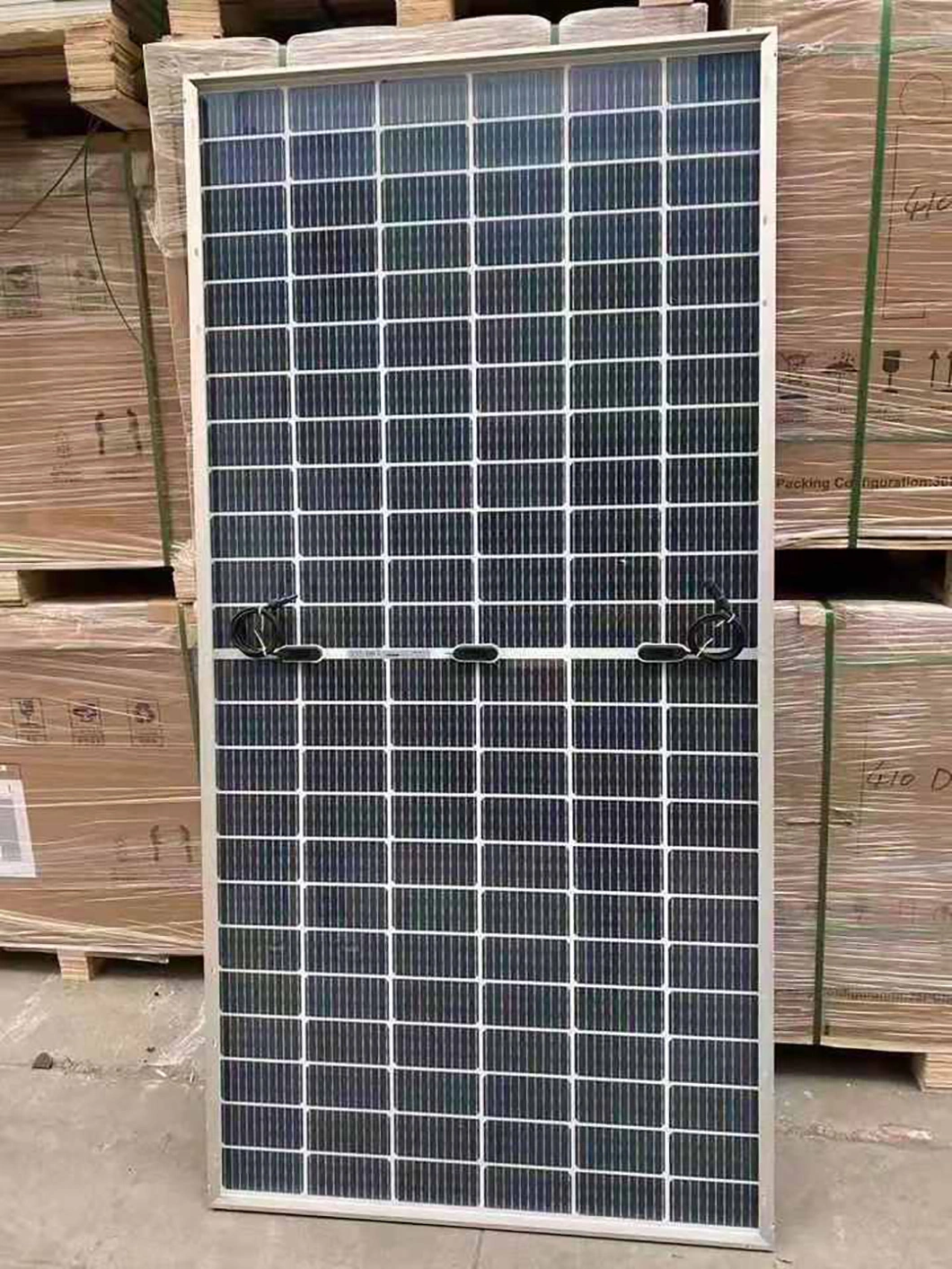 TUV CE Bis ISO CQC Certificates Double Sides 545 Watt Solar Photovoltaic Cells Generate Electricity From Sun