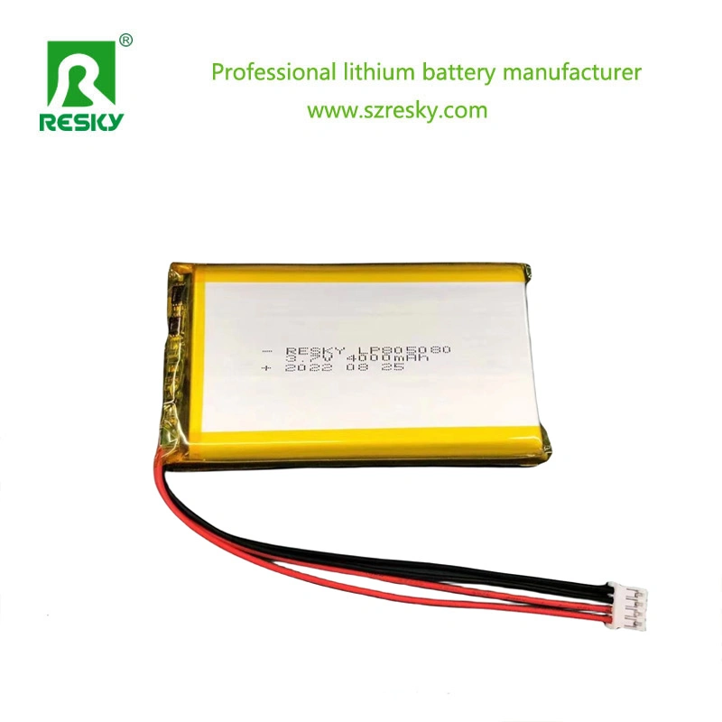 553450 603450 1100mAh 1200mAh 4.08wh Rechargeable Lipo Battery 3.7V Lithium Ion Battery for Emergency Phone