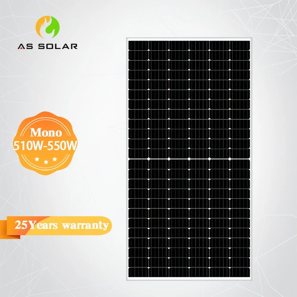 2021 as Soalr Hot Selling High Power 550W Solar Panel Double Glass Solar Panel Solar Electricity Generation