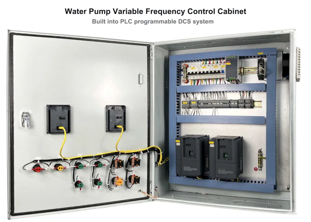 AC Driver Motor Multi-Function Intelligent Control Panel Cabinet Variable Frequency Converter with Reactor Filter Braking Unit