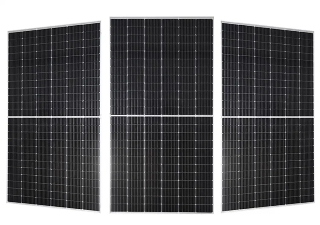 Half Cell 132 Monocrystalline 500W 530W Solar Panel for Installation Home Roof