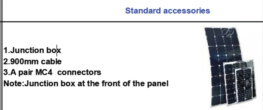 Mini Flexible Solar Panel 20W 30W 35W 40W with Sunpower Cells Wholesale Price