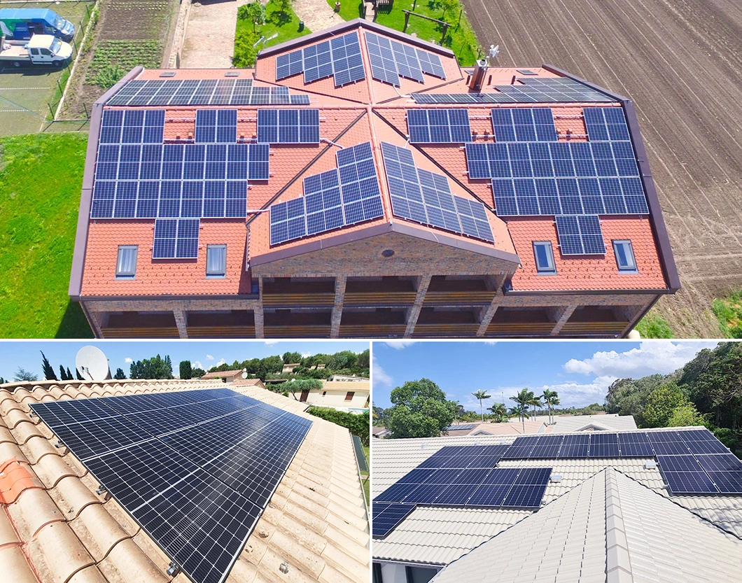 High Efficiency Half Cut 485W 490W 500W 505W 510W Bifacial Mono Solar Panels For Home Use