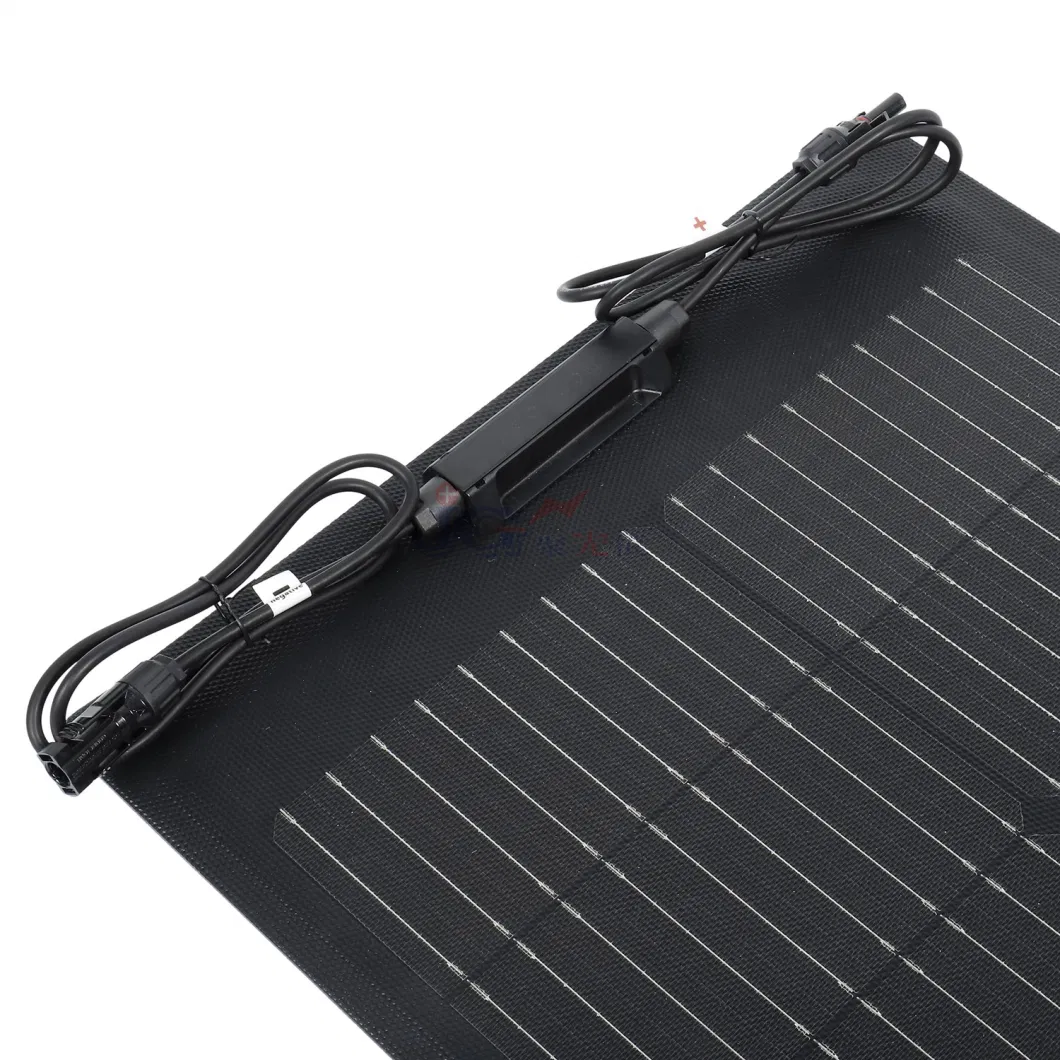 100W Solar Panel Flexible Solar Panels for Home RV Boat Van Car