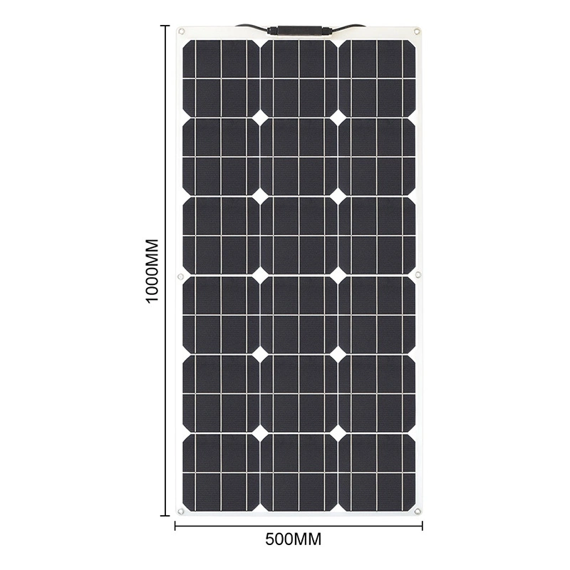 ETFE Flexible Solar Panel 100W 150W 160W 180W 200W 250W 300W 350W 400W 500W 1000W Monocrystalline PV Thin Film Solar Panel