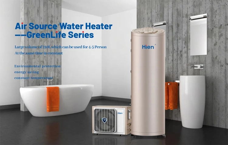 a+++ ERP Heating Cooling Heat Pump Water Heater Can Connect Solar Panel