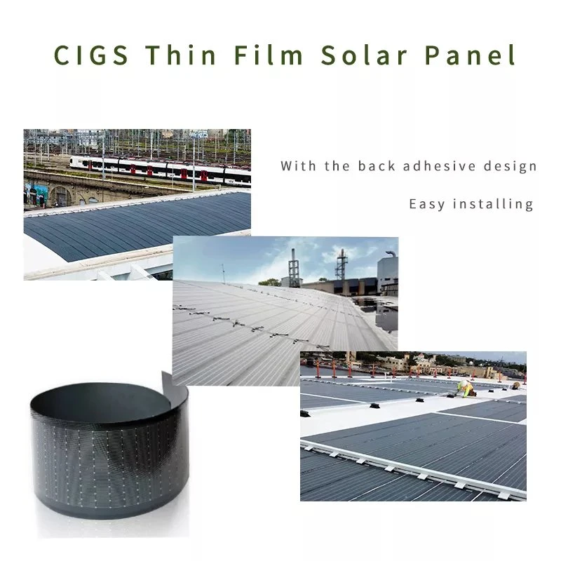 Tcigs Technology- Thin Film Solar Panels Flexible Solar Panel IP68 CIGS Solar Panel 90W 180W 200W 250W 275W Solar Panel