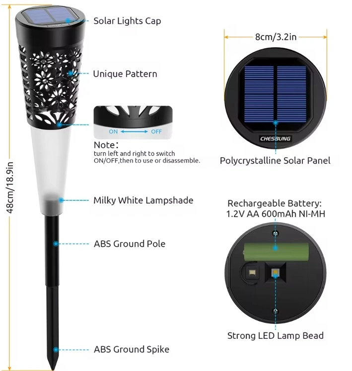 IP65 High Brightness Power Waterproof Outdoor Road Energy Saving LED Solar Panel Street Lamp with Pole