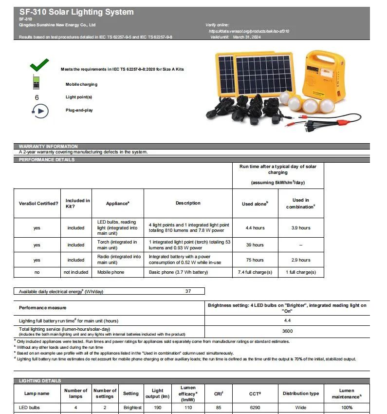 5W/10W Solar Lighting System with 3 LED Bulbs for Home Outdoor Solar Panel Kit with Lighting Global Certification/MP3/Bluetooth/Mobile Charger