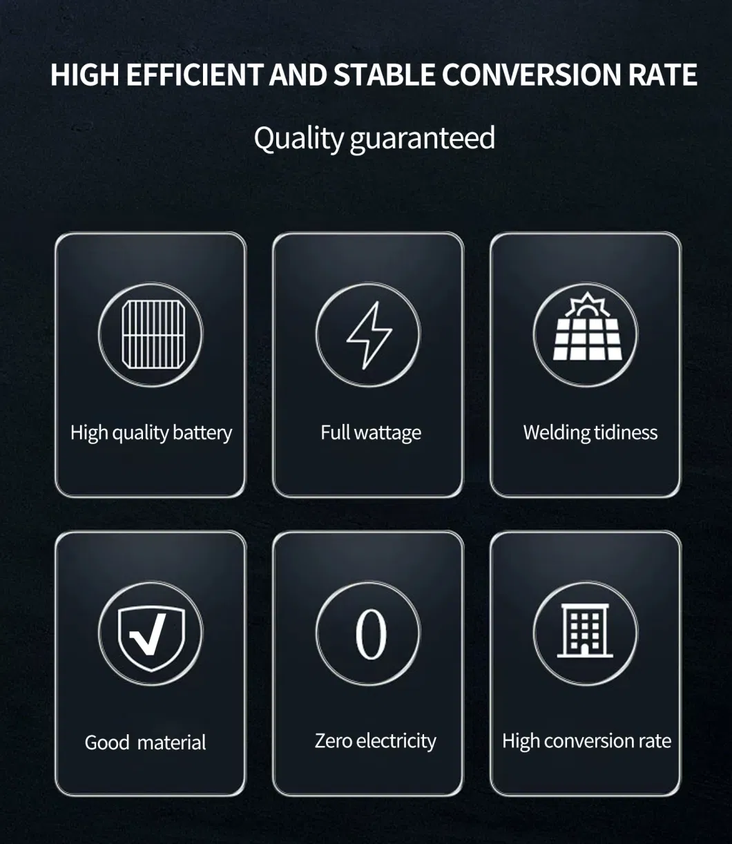 New Model Cell Easy Install 40/60/80W Mono Solar Panel with CE/ISO Certification