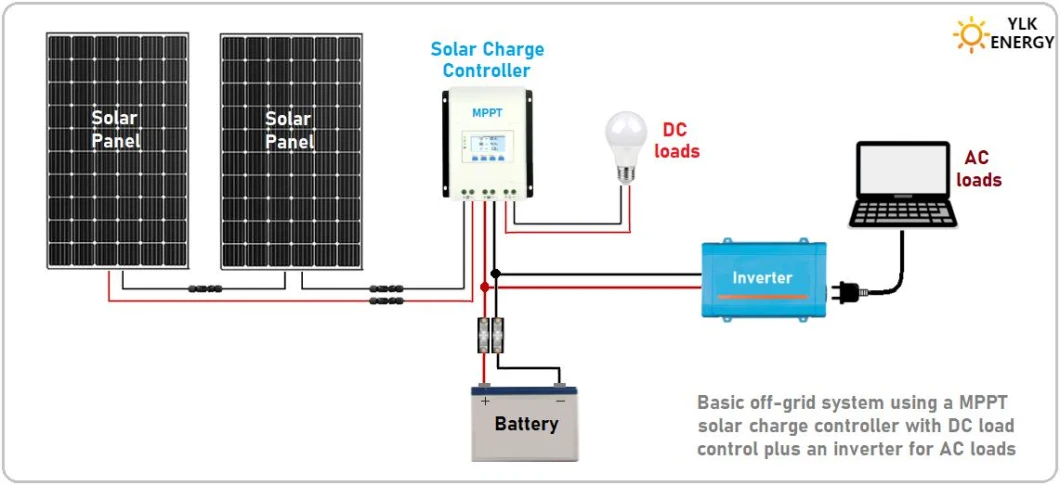 Long-Lasting Pure Sine Wave Inverter 5.5kw 5.6kw 6kw 8kw 10kw Hybrid Inverter Solar Energy Storage System