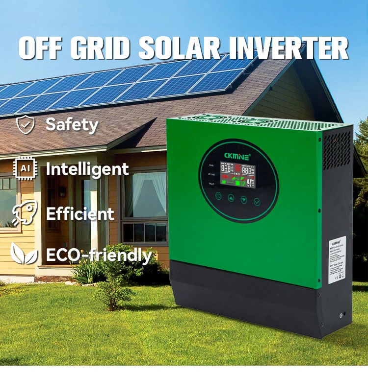 Ckmine 6kw 48V MPPT off Grid Solar Hybrid Inverter for Home