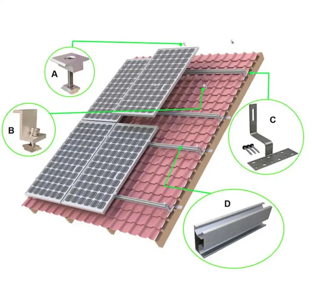 High Efficiency Complete 3kw 5kw 10kw 20kw 30kw Hybrid off Grid System PV Power Panel Home Solar Energy