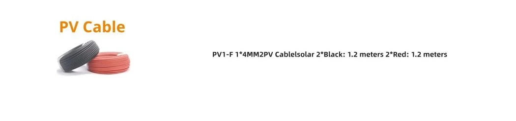 Balcony Garden Small Solar System 300watts 600watts on Grid with Micro Inverter