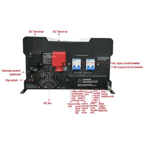 2023 New Arrive Microgrid Solar Power Inverter with Pure Sine Wave