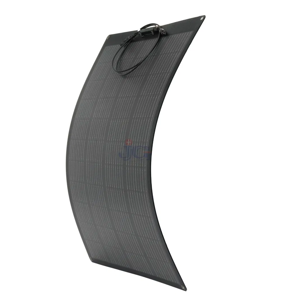 100W Solar Panel Flexible Solar Panels for Home RV Boat Van Car