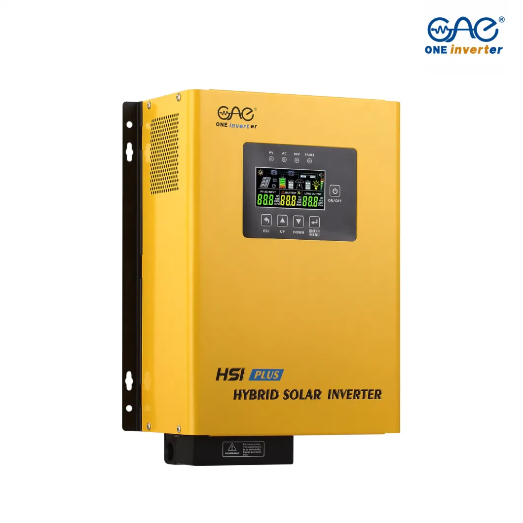 3kw Solar Inverter Hybrid Inverter Solar Panels and AC Power Both Connected