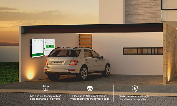 Tesla Power Storage Wall Solar System 100ah 200ah 400ah 5kwh 10kwh 20kwh 48V Solar Panel Powerwall Battery with Inverter