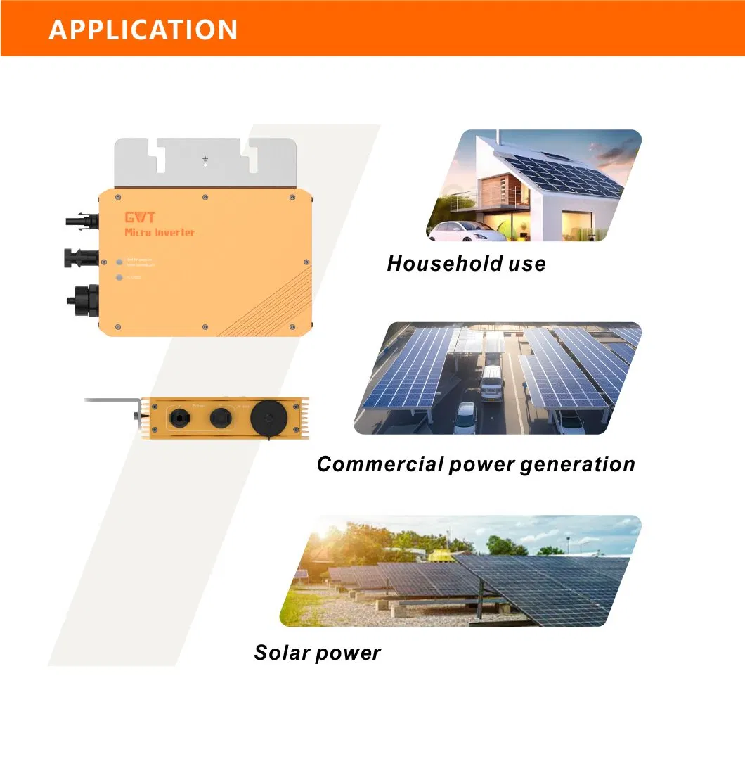 Manufacturer 600W IP55 Solar on Grid Tied Micro Inverter Enphase Micro Invertert