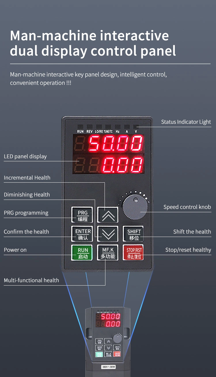 Mingch 50/60Hz 3 Phase 380V 30K Variable Frequency Inverter for Electric Motor