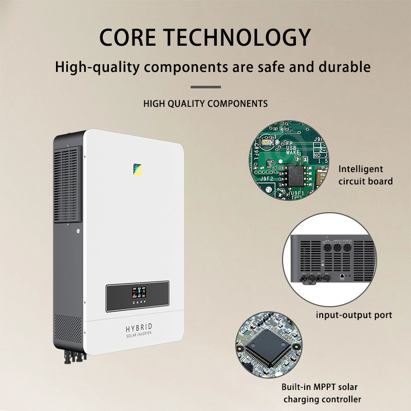 10.2kw High Frequency Hybrid Inverter Pure Sine Wave Inverter