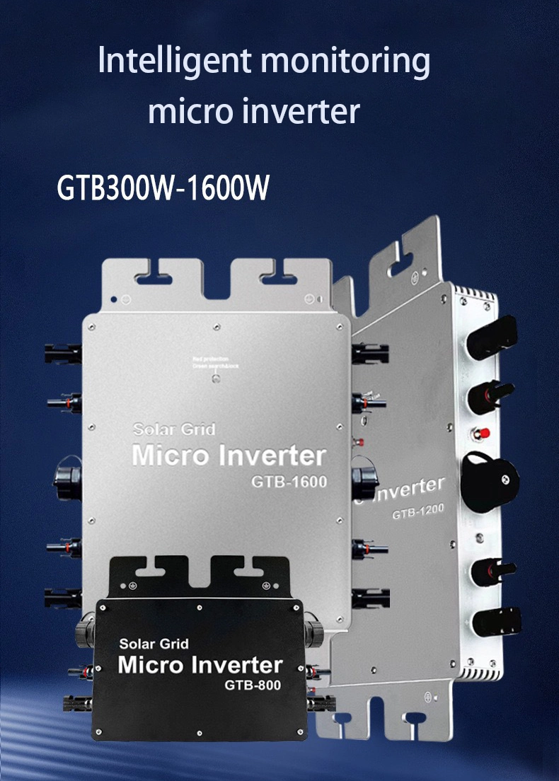 400W 500W 600W 700W 1600W 2400W Mirco Inverter Power Inverters Waterproof Solar Inverter Micro Inverter Power Microinverter