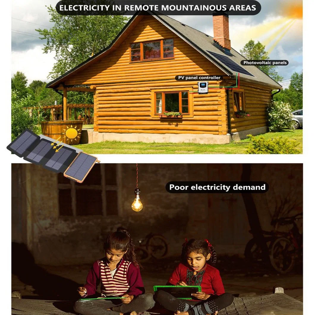 Hybrid 5kw Solar Kit with Battery Storage System on Grid off Grid Solar Power with Hybrid Inverter for Home