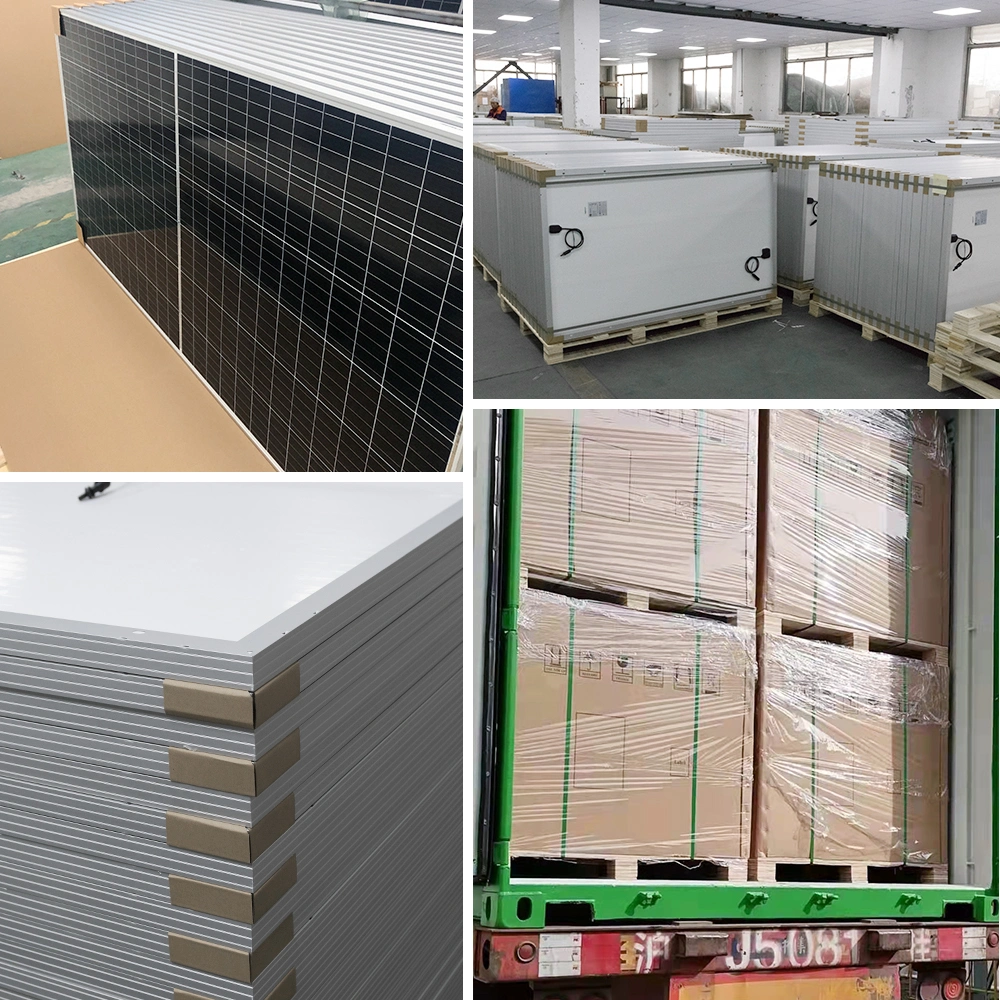 EU Warehouse in Stock Risen Tw Longi Suntech Ja Tsun Solar Cell Panels 400-800 W Solar Panel System Solar Panels Module